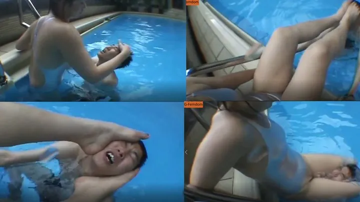 6 feet Tall Swimming Coach, Giantess Femdom, round 6