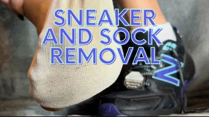 Sneaker and Sock Removal