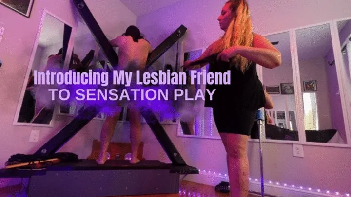 Introducting My Lesbian Friend to Sensation Play