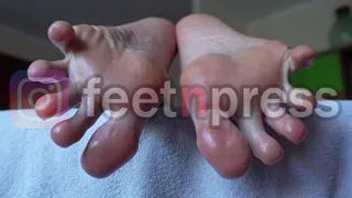 Mavi Facedown Foot Massage POV