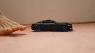 Toy, model, car, crush