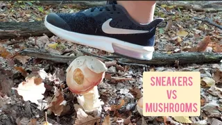 Sneakers vs mushrooms