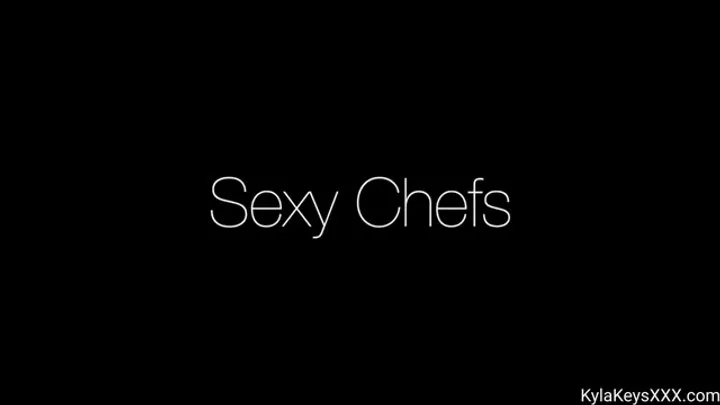 Sexy Lesbian Chefs Unwind