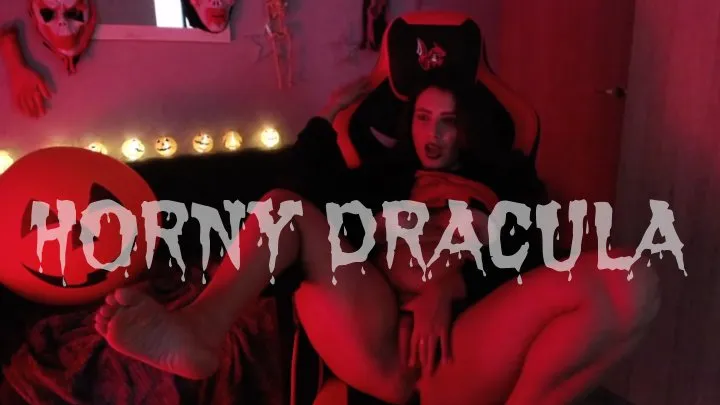 Dracula is horny, wants cock