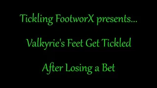 Valkyries Feet Get Tickled After Losing a Bet