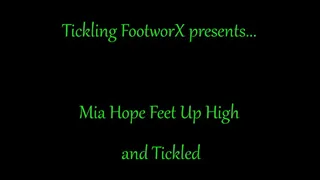 Mia Hope Feet Up High And Tickled
