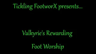 Valkyries Rewarding Foot Worship