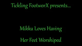 Mikka Foot Worship