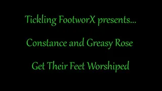 Constance and Greasy Rose Foot Worship