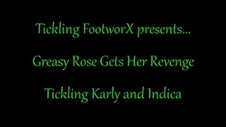 Greasy Rose Revenge Tickle on Karly and Indica