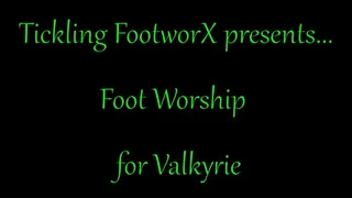 Foot Worship For Valkyrie