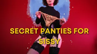 Secret Panties For Sissy