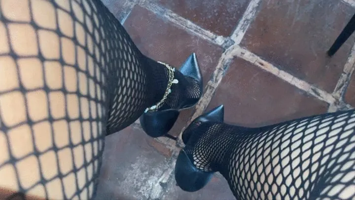 Milah Arches Captured in my Sexy Fishnets