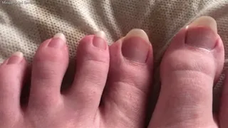 Extra Long Toenail POV Show-off