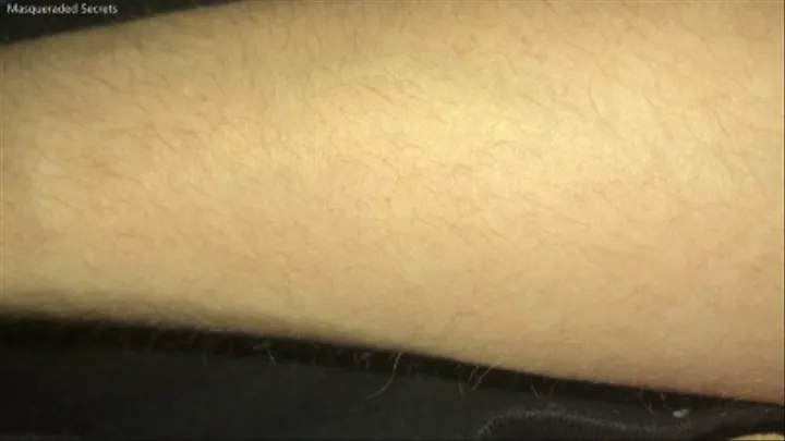 Arm Hair Close-ups in a Parking Lot at 9PM