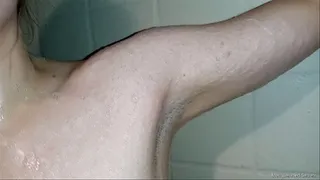 Shaving Week Old Armpit Stubble Jan 23