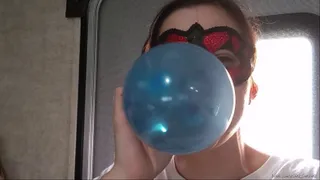 Blowing Little Balloons until They Pop