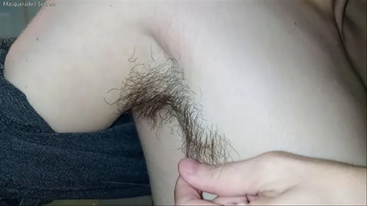 Two Month Old Armpit Hair on Display