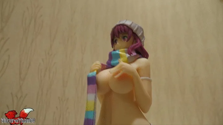 Fucking my big tittied anime figurine