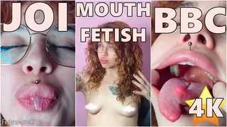 I drain your balls MOUTH FETISH JOI