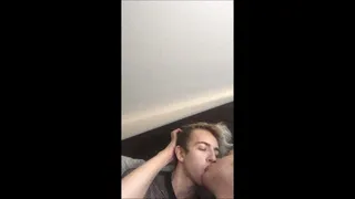 Slut boy lets me creampie him for the first time!