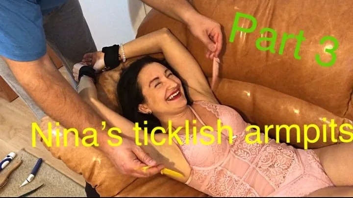 Nina ticklish armpits