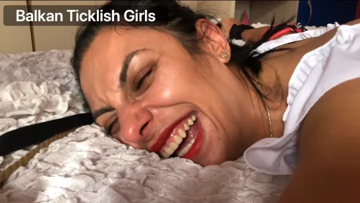 Bad schoolgirl tickle punishment! Part 2