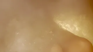 closeups in the hot tub