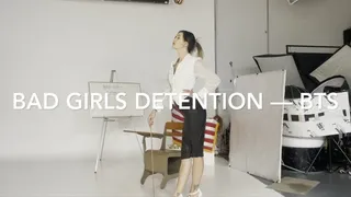 Bad Girls Detention photoshoot BTS