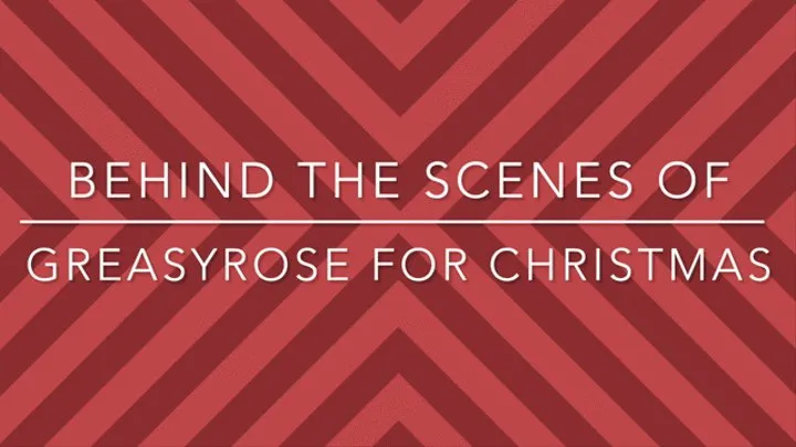 BTS photoshoot GreasyRose for Christmas