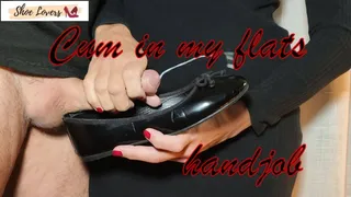 Cum in my ballet flats 10th episode: handjob