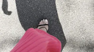 Going to home after work in heels
