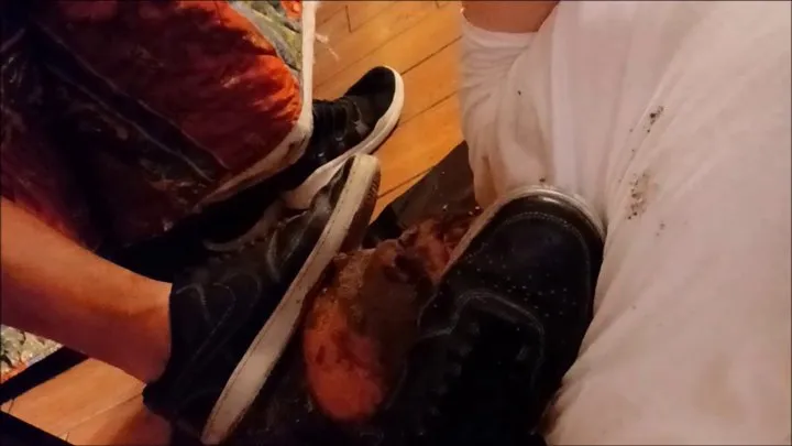 Dirt, Spit, Shoes, and Feet - Destroying a Loser's Face Is Sweet!