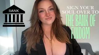 Sell Your Soul to The Bank of Findom - Human ATM Wallet Money Fetish Goddess Worship Manipulation Homewreck Blackmail Addiction