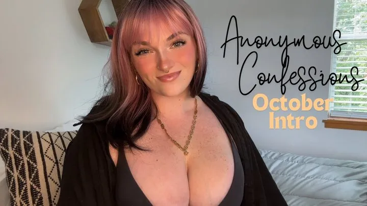 Anonymous Confessions October Intro - Public Exposure Homewrecker Blackmail Humiliation Game