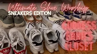 Ultimate Shoe Worship Sneakers Edition - Foot Fetish Dirty Shoes Goddess Worship Humiliation