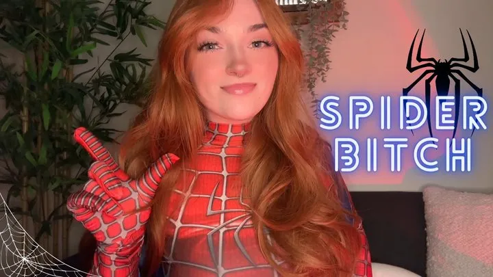 Spider-Bitch Marvel Cosplay - Goddess Worship Beta Loser Humiliation