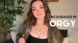 Encouraged Bi Orgy