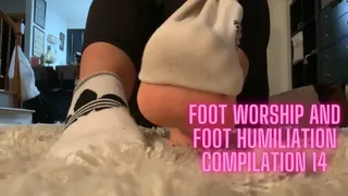 Foot Worship and Foot Humiliation Compilation 14