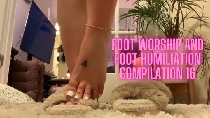 Foot Worship and Foot Humiliation Compilation 16
