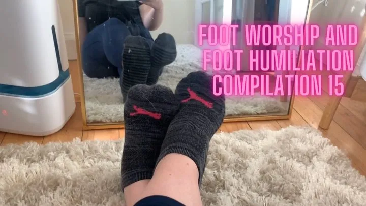 Foot Worship and Foot Humiliation Compilation 15