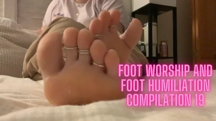 Foot Worship and Foot Humiliation Compilation 19