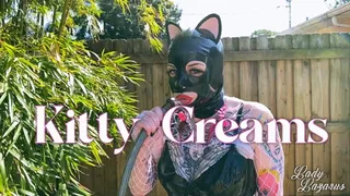 Rubber Latex Fishnet Kitty Pussy Play