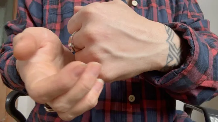 hands with big veins