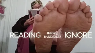 Mx Bababalon's Reading Relaxing Bare Soles Ignore