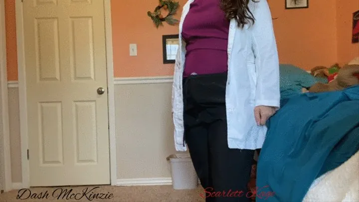 Doctors Scarlett Kage and Dash McKinzie welcome you to your appointment: We have a brand new procedure for you - strap ons and words of encouragement! MP4