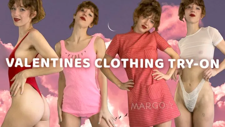 Valentine's Day Clothing Try-On