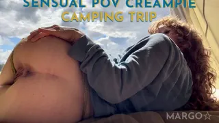 Sensual Creampie Camping Trip POV Breeding