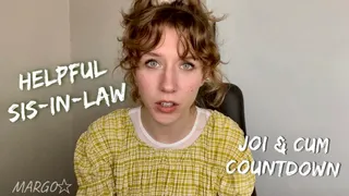 Helpful Step-Sis-In-Law Cum Countdown JOI