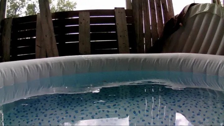 TOPLESS HOT TUB PLAY POST RUN WITH SUMMER MONROE